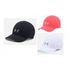 Under Armour 's Shadow 2.0 Running Hat OSFA Black White Red Cap 1295154 New  eb-54797111